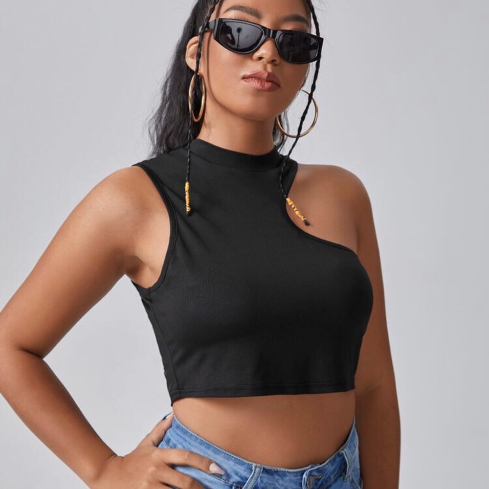 Black Crop Top